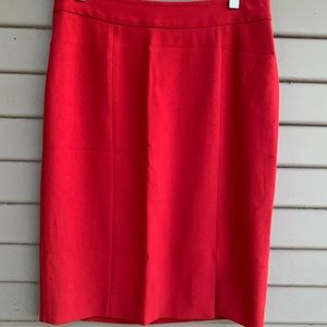 Max Mara Pencil Women Red Skirt US8.

Waist.30” lined